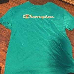 Teal women’s medium Champion shirt